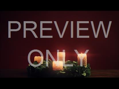 Christmas Candles Four Candles Bottom