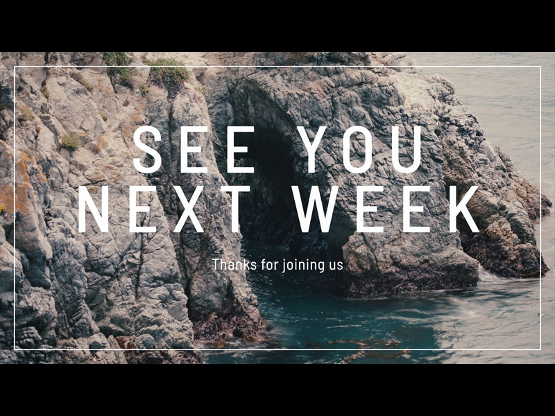 Point Lobos See You Next Week