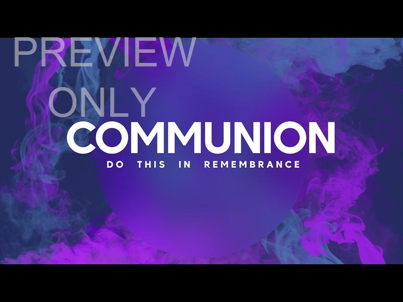 Lent Haze Communion Still