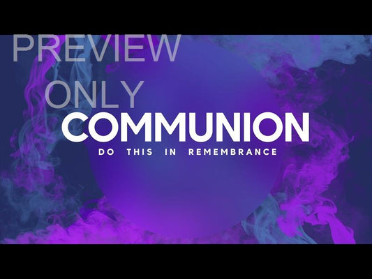 Lent Haze Communion Still