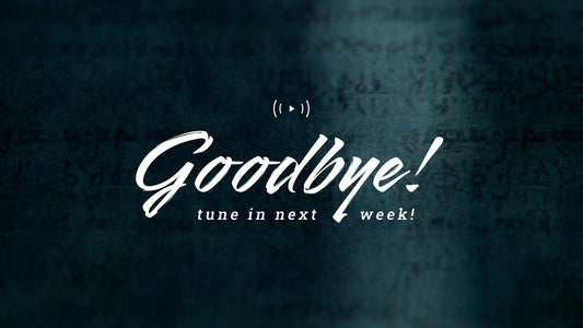 Ancient Words Exit Stream Still