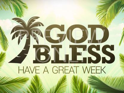 Palm Sunday Goodbye Still