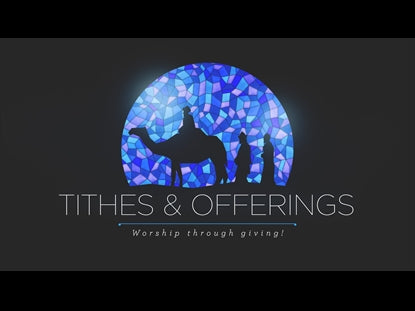 Stained Glass Tithes Offerings