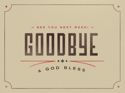 Western Lines Goodbye And God Bless