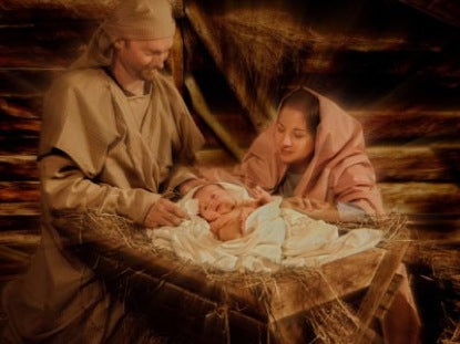 Mary Joseph And The Baby
