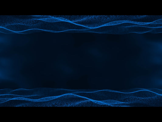 Blue Digital Wave Background