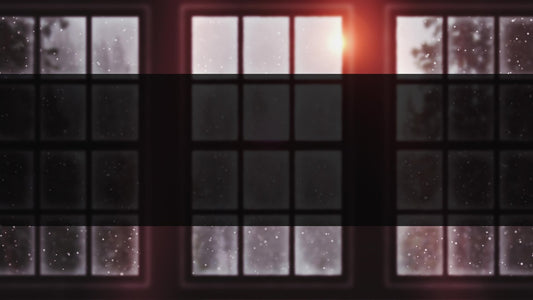 Winter Windows Frosted Bar Still