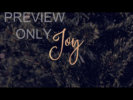 Christmas Tree Joy Still