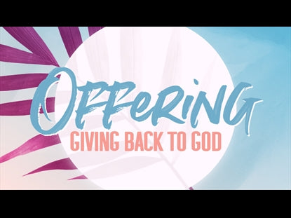 Modern Palm Magenta Offering