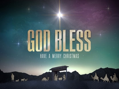 Nativity Christmas Close Christmas