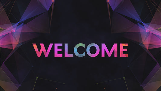 Mirrored Colors Welcome