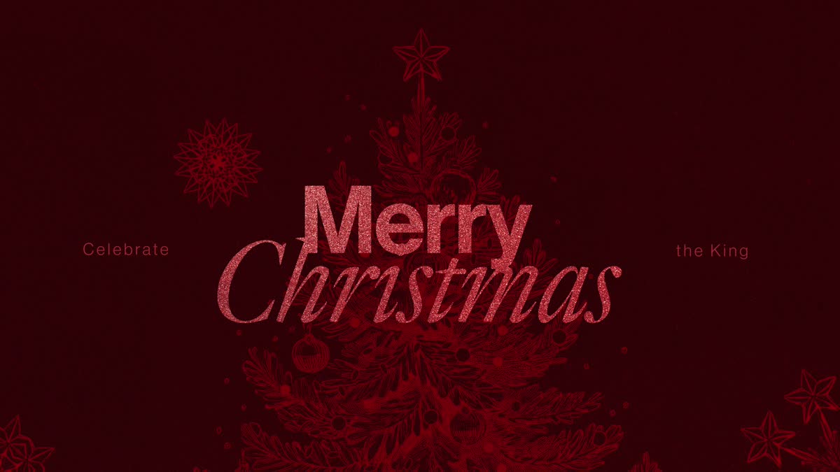 Ruby Radiance Merry Christmas