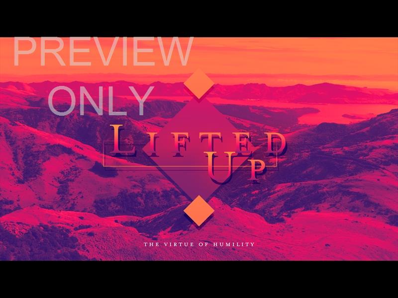 Peaceful Flight Lifted Up Sermon Title 1