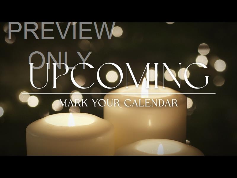 Candlelight Still Upcoming