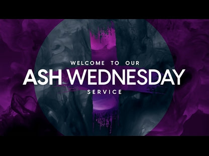 Lent Colormix Ash Wednesday Welcome