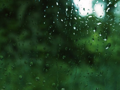Rain On Glass E