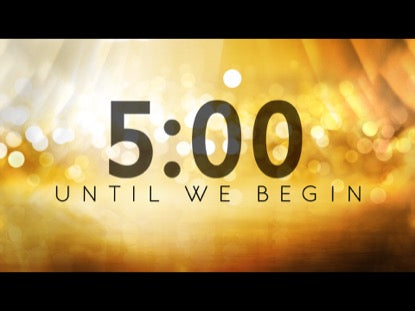 Golden New Year Countdown