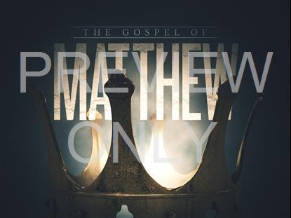 The Gospel Of Matthew Title