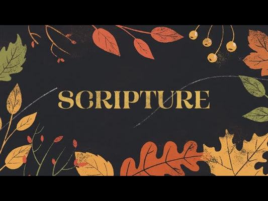 Fall Feelings Scripture