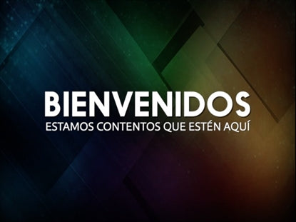 Ethereal Welcome Motion Spanish