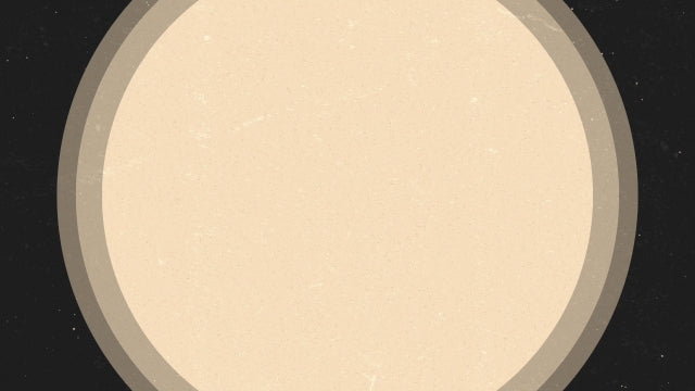 Modern Advent White Circles