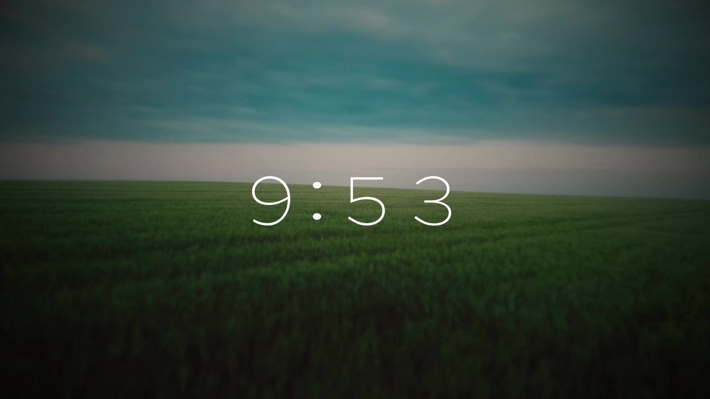 Open Fields 10 Min Countdown