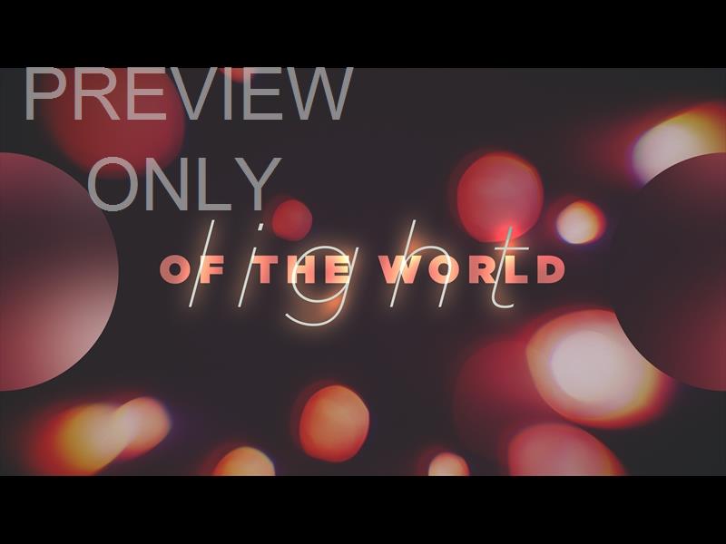Blissful Bokeh Sermon Title 1