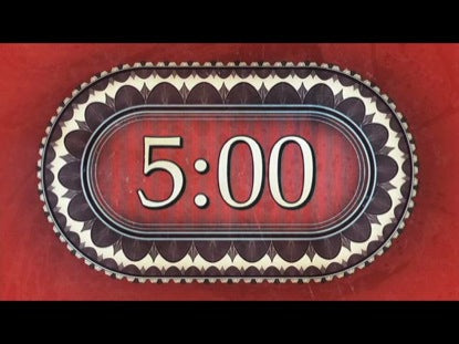 Retro Red Countdown