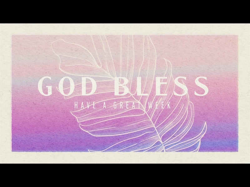 Paper Palm God Bless