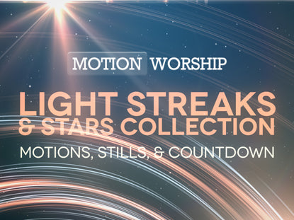 Light Streaks And Stars Collection
