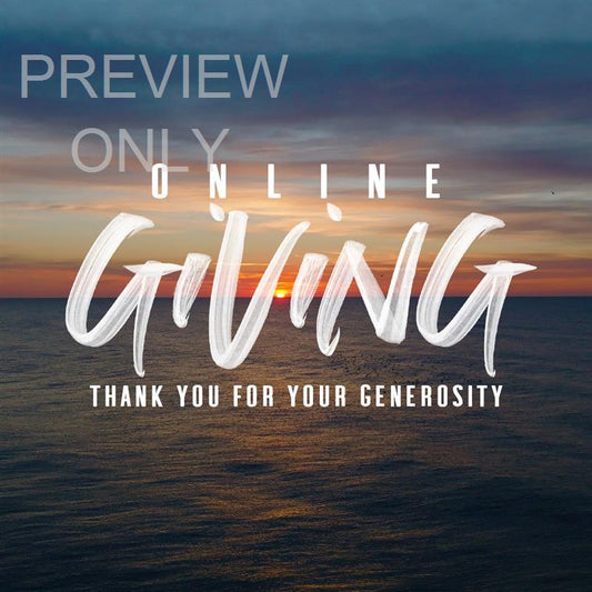 Sunrise Ocean Online Giving