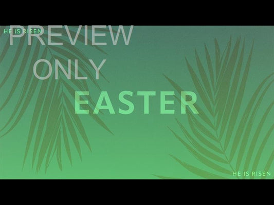 Risen Palms Easter Still