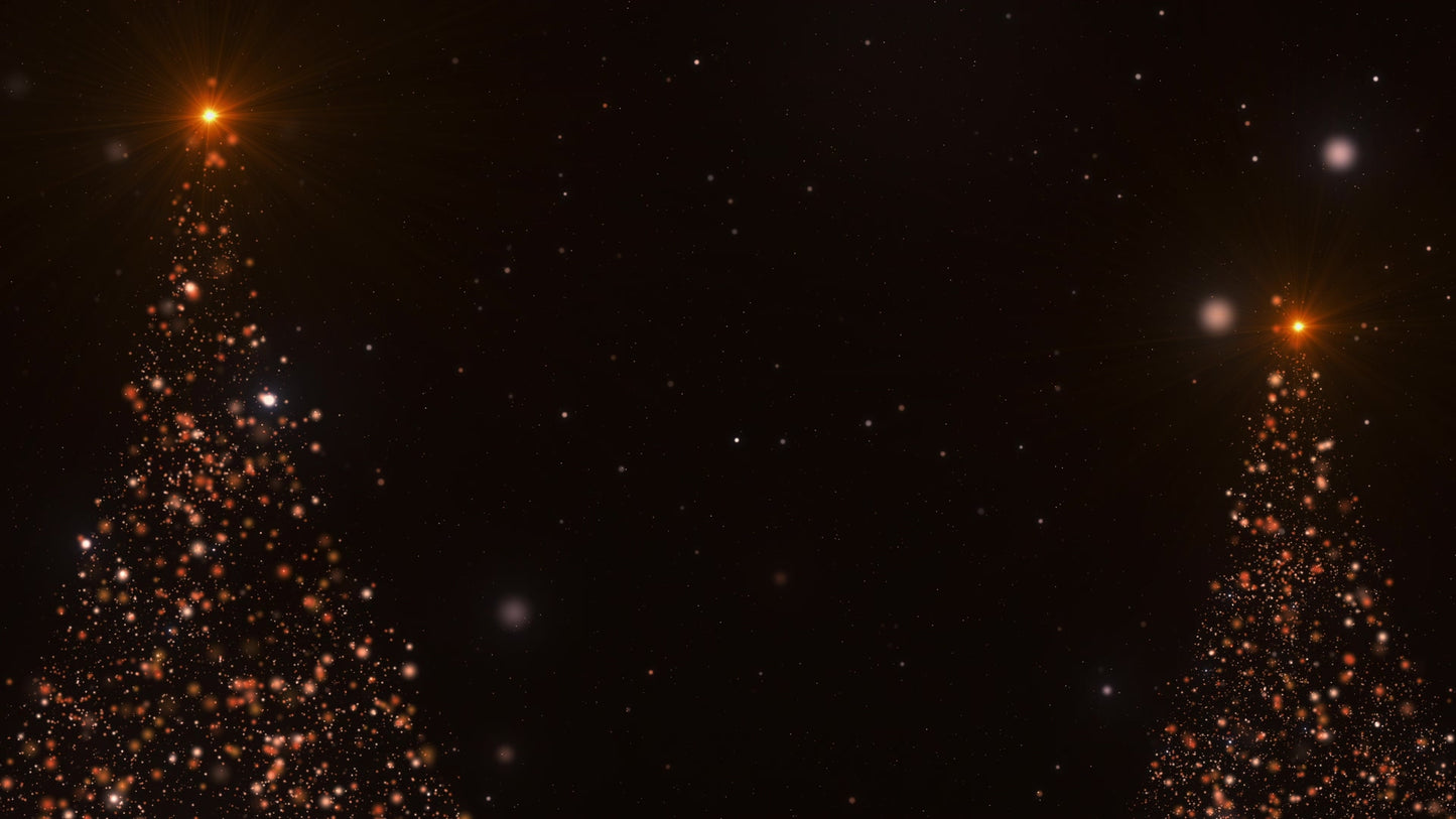 Christmas Glow Golden Still