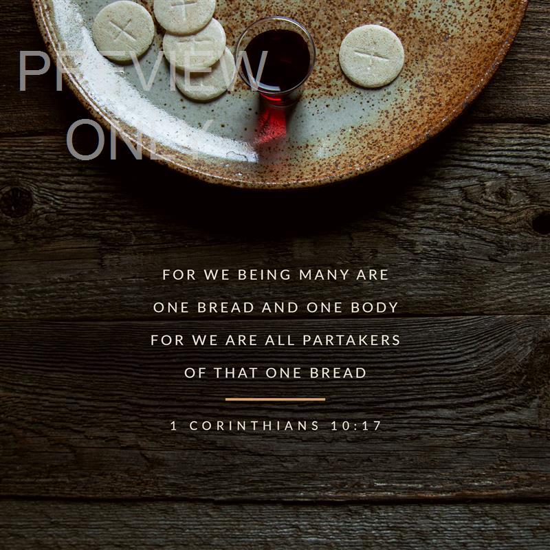 Remembrance 1 Corinthians 10:17