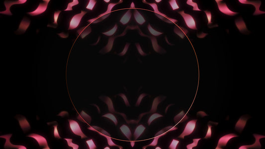 Ribbon Flow Warm Center