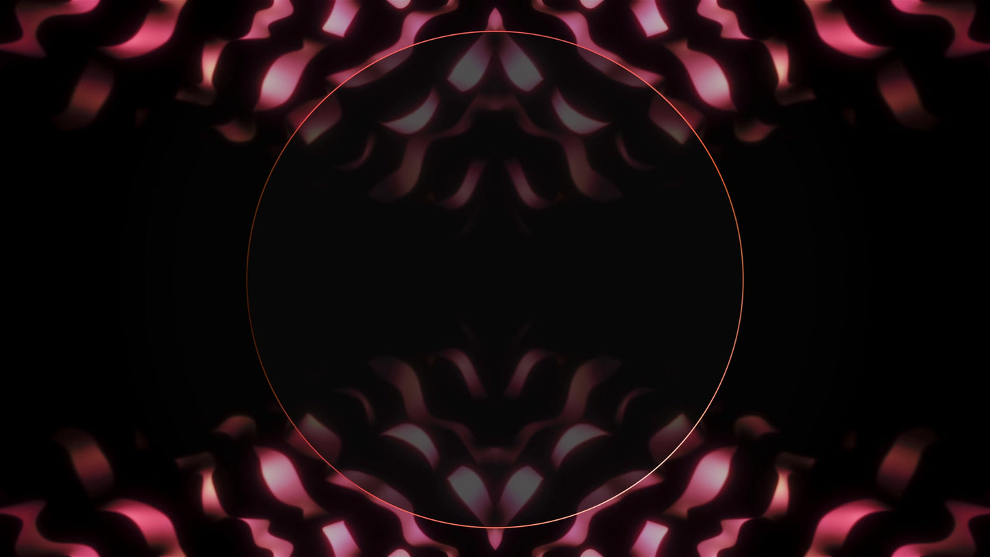 Ribbon Flow Warm Center Still