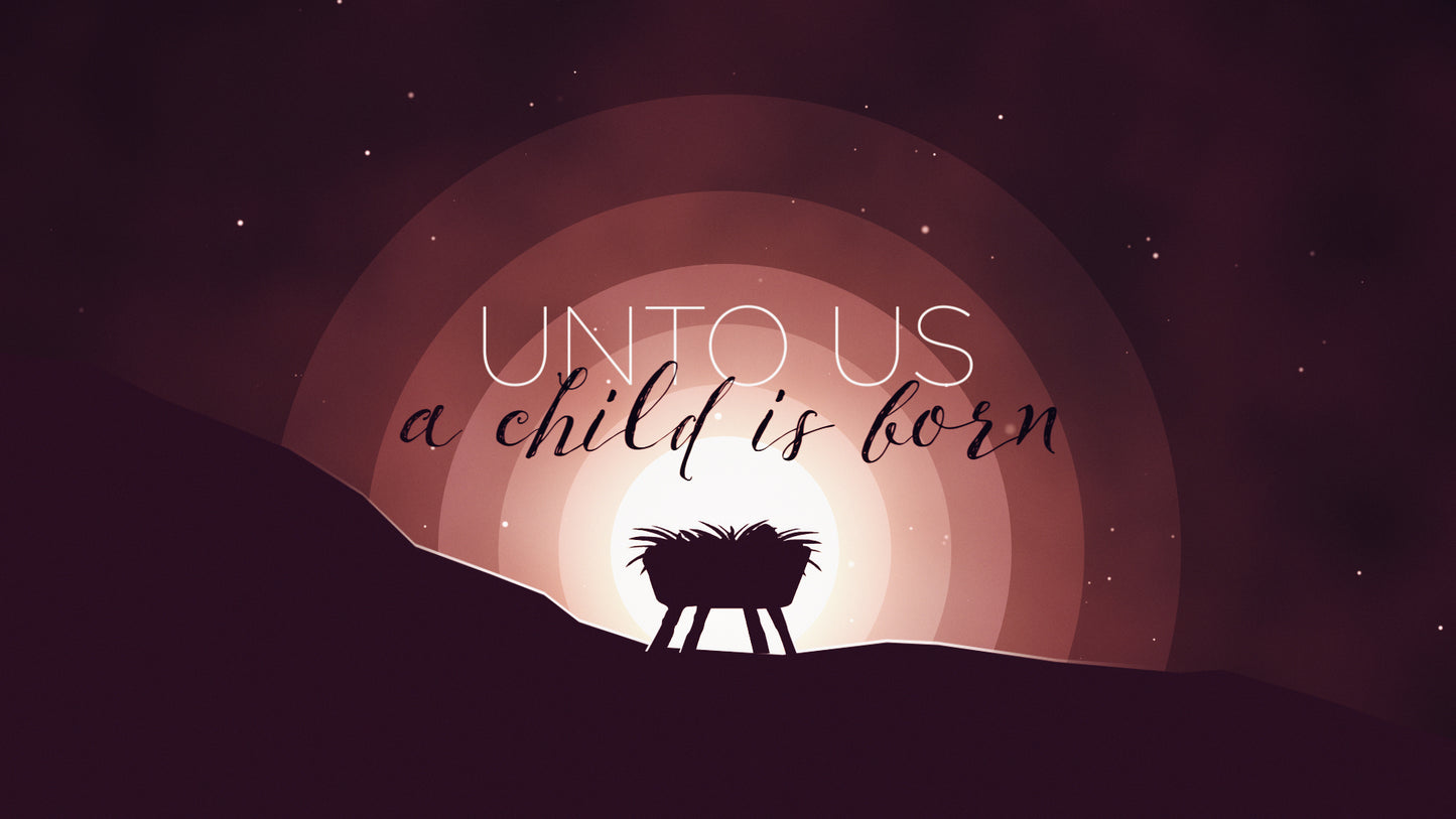 Winter Night Manger Title