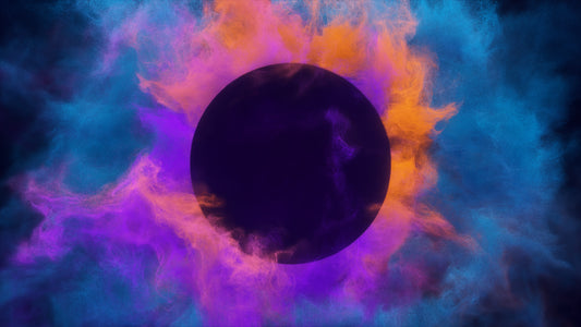 Color Blast: Vivid Cool Circle