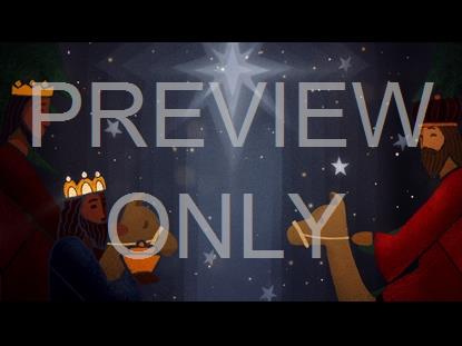 Bright Nativity Wise Men