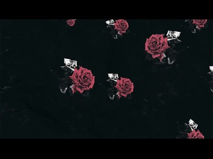 Falling Roses Black