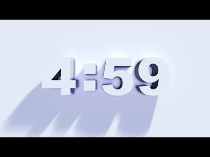 Heavenly Clock Countdown White
