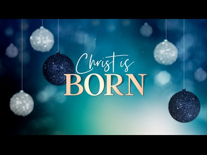 Christmas Ornaments Christ Is Born