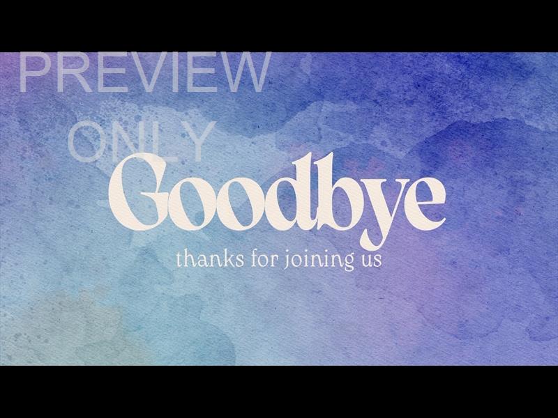 Easter Canvas Goodbye Still