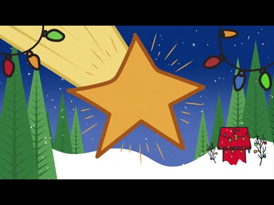 Christmas Time Is Here: Blue Scenic Star
