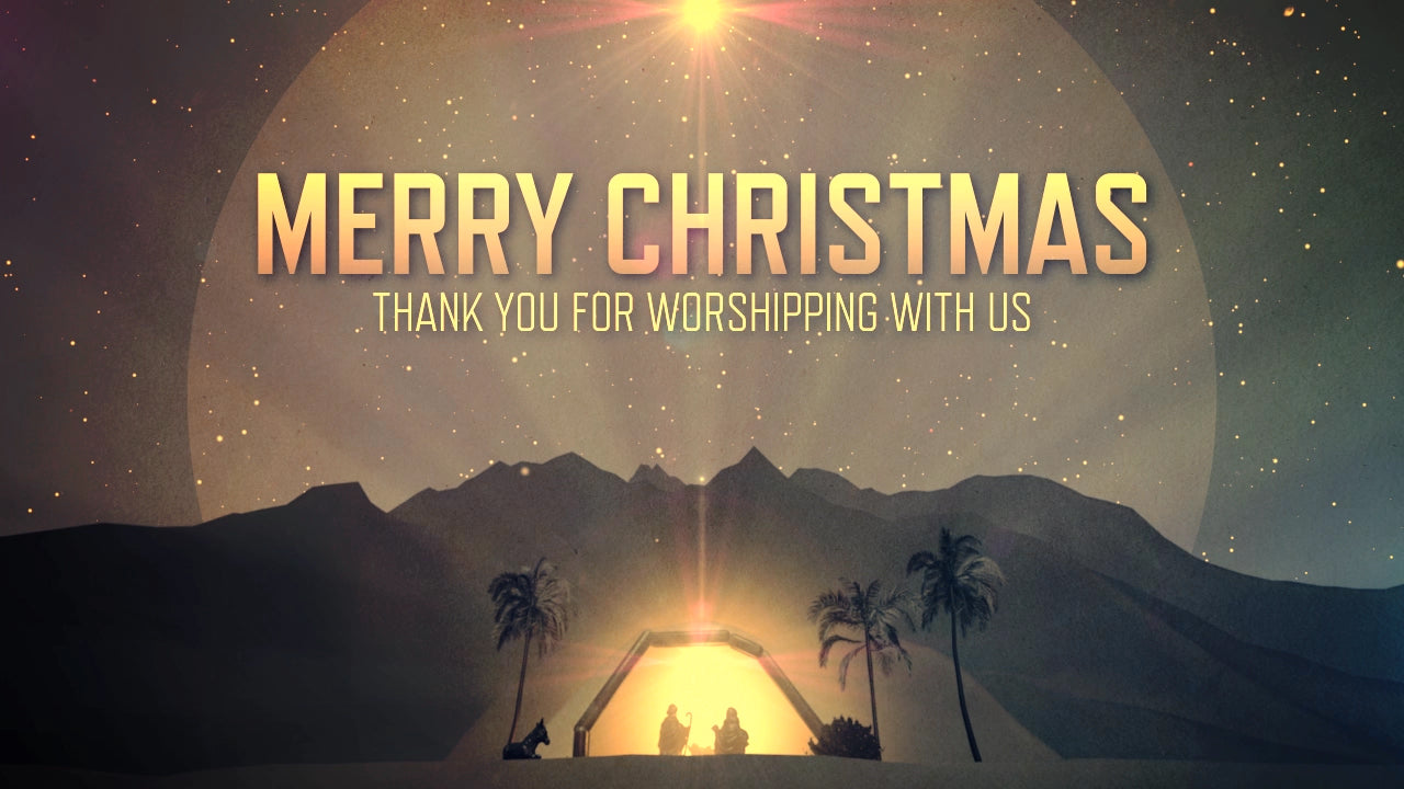 Merry Christmas Closing