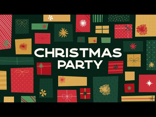 Christmas Party Title Graphic