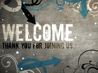 Welcome Grunge Vines And Arrows