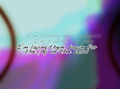 Trading My Sorrows: Iworship Flexx