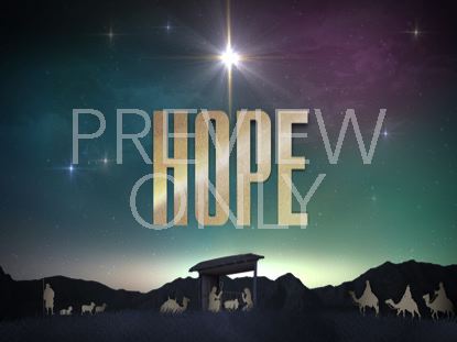 Nativity Christmas Hope Still