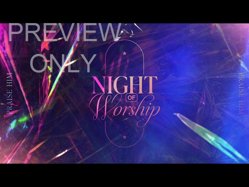 Summer Reflection Night Of Worship Still